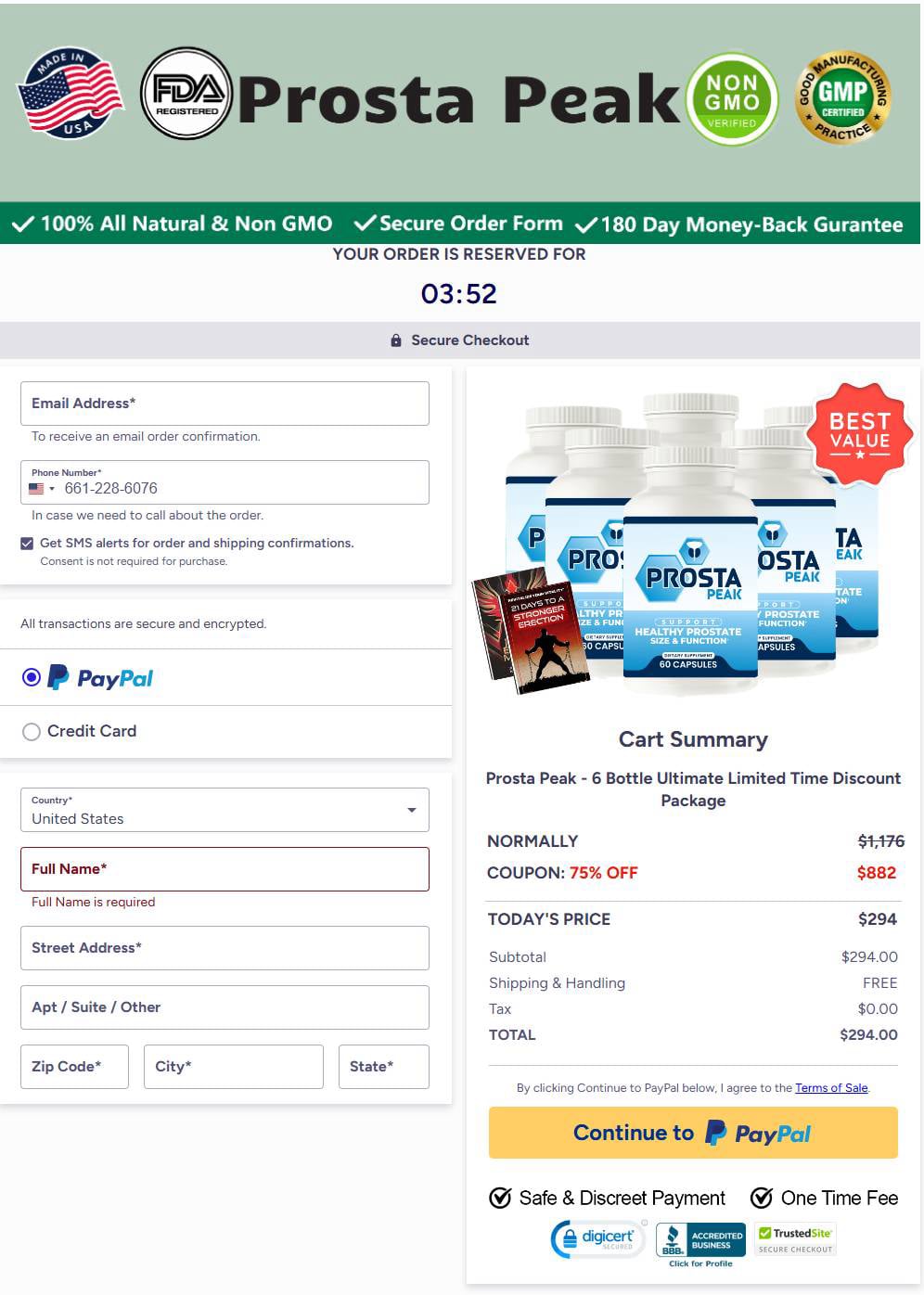 Prosta Peak Discount Price